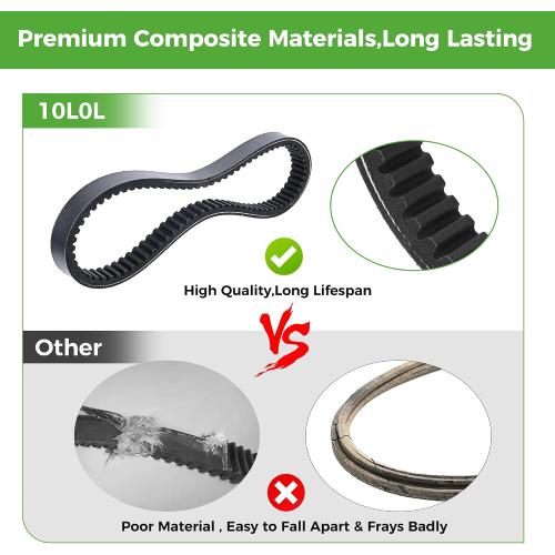 10L0L Golf Cart 14153G1 Drive Belt for EZGO 1976-1987 Marathon 2 Cycle Gas Models with 2PG Engine,OEM# 14153-G1