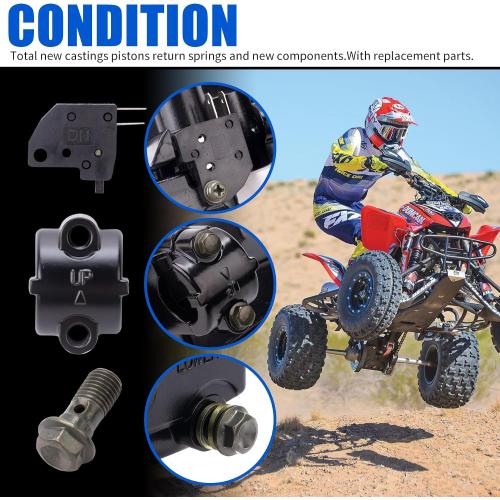 Replacement 7/8 Brake Master Cylinder Reservoir for Honda TRX TRX250 TRX300 350 400 450 Rincon CBR 750 Foreman 400 Rancher 400 500 Yamaha Kawasaki Suzuki Raptor