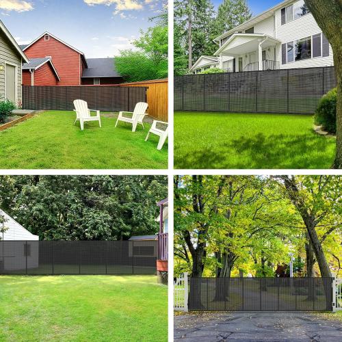 250 Extra Wide Baby Gate Retractable Dog Gate for Deck/Garage/Patio/Yard | 21ft Extra Long Baby Gate Retractable Gates for Dogs, 48 Extra Tall Pet Gate Retractable Fence Outdoor Driveway Gate, Black
