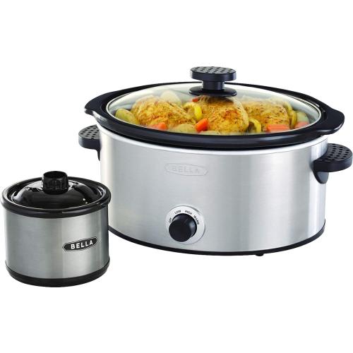 Bella 5-Qt. Slow Cooker with Dipper