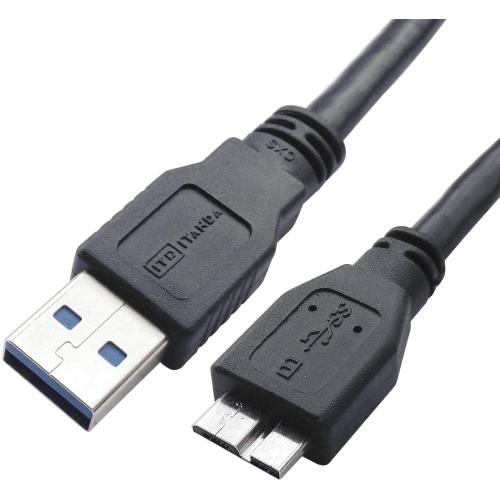 ITD ITANDA USB 3.0 Micro Cable 3.3FT, High Speed Hard Drive Cable