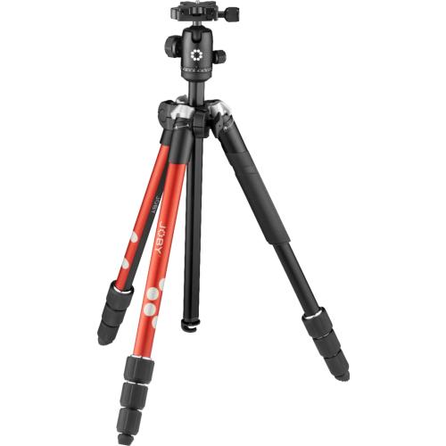 Color red JOBY - RangePod Tripod for Camera and Vlogging - Red