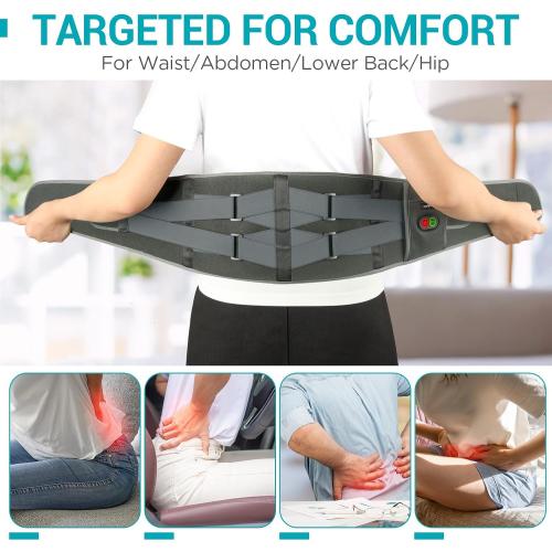 Comfytemp Cordless Heating Pad with Massager for Back FSA Eligible HSA Gift