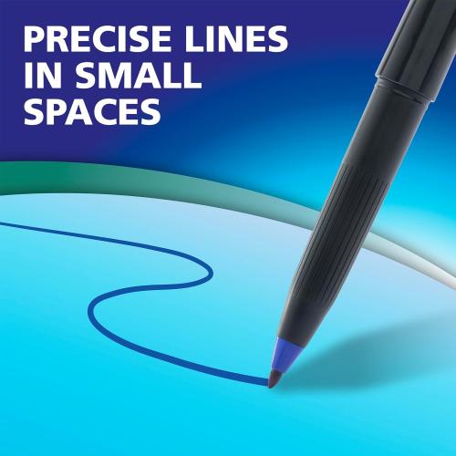 EXPO Vis-a-Vis Wet Erase Markers, Semi-Permanent, Assorted Colors, Ultra Fine Tip, 8 Count - For Writing on Glass, Whiteboards, Mirrors, Calendar, Labeling, Organizing
