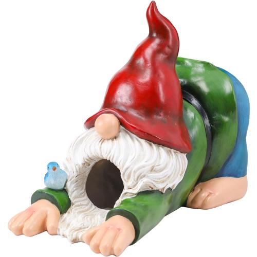 Gnome Gutter Downspout Extensions, Gutter Downspout Decorative Garden Decor