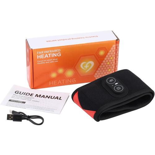 Far Infrared Heating Wrist Brace with Vibration Massage, USB