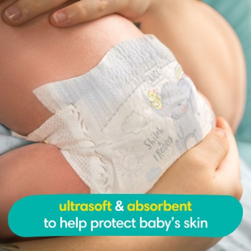 Pampers Swaddlers Active Baby Diapers Jumbo Pack - Size Preemie - 27ct
