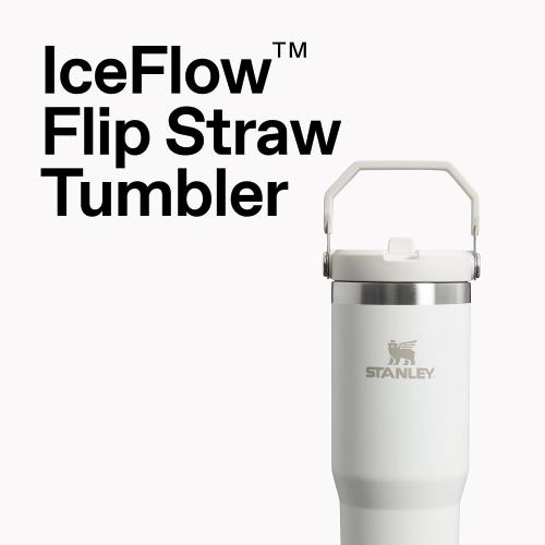 STANLEY IceFlow 2.0 Flip Straw Tumbler, 30 oz, Ash