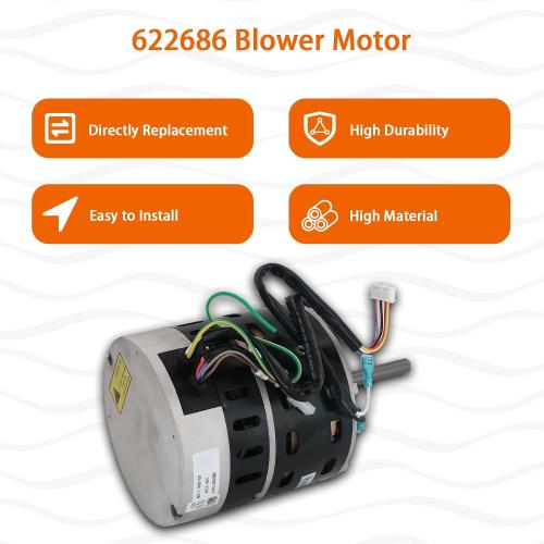 622686 Blower Motor 1/2 HP Compatible with Nortek Nordyne Intertherm Miller