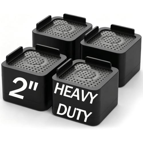 Bed Risers Furniture Risers Heavy Duty, Single Layer Lift 2 Inches