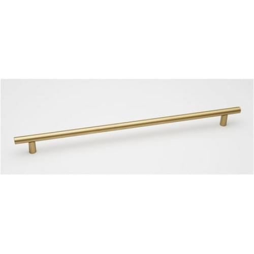 Alno A2802-12 Vita Bella 12 Center To Center Modern Smooth Bar Large Cabinet Handle Pull SILVER