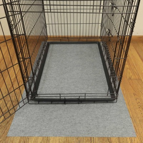 Drymate 29 x 48 Crate Mat for Dogs - Savannah Light Gray