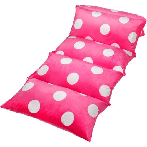 Butterfly Craze Floor Pillow Cover Plush Folding Lounger Bed Cushion Case