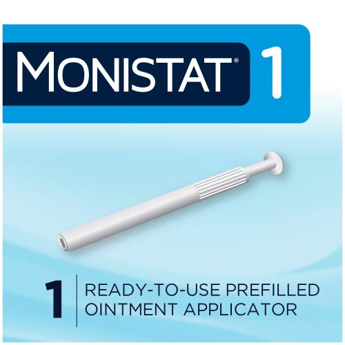 MONISTAT 1-Dose Yeast Infection Treatment, Prefilled Tioconazole Ointment Applicator