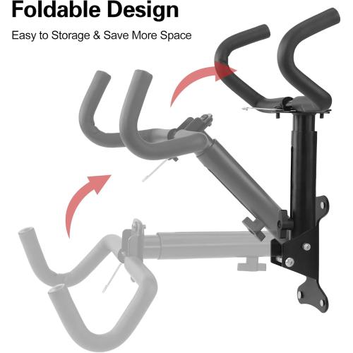 Cyfie Bike Wall Mount Garage Rack Hanger, Adjustable Horizontal Bicycle Garage Storage Hooks Indoor Bike Hook Holder for Haning Mountain Road Hybrid Bike in Apartment (2 Pack)