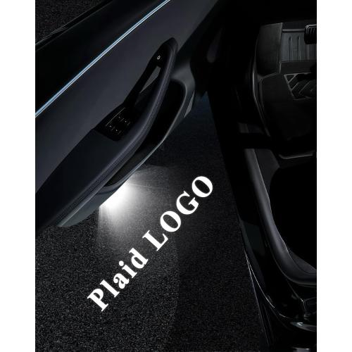 Tesla Model Y/3/X/S/YL Accessories Car Door Lights Logo Projector, 4 Pcs
