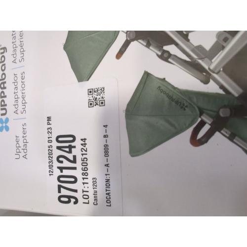 UPPAbaby Upper Adapter for Vista, Vista V2, and Vista V3 Strollers/ Compatible with Bassinet, Toddler Seat, Aria, Mesa V2, or Mesa Max Infant Car Seats / Quick   Secure Attachment / 1 Set