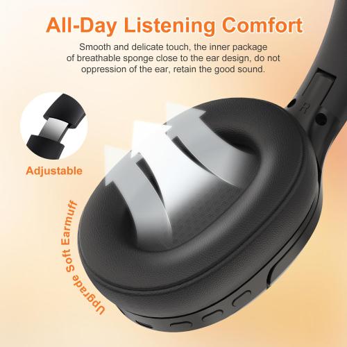 F2 FM Radio Headphones Wireless Bluetooth 5.2 Rechargeable