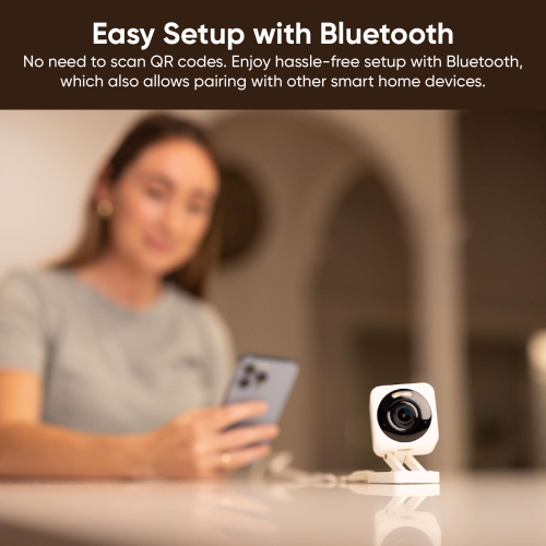 Wyze Cam V4 Plug-in Indoor and Outdoor Smart-Enabled Security Camera