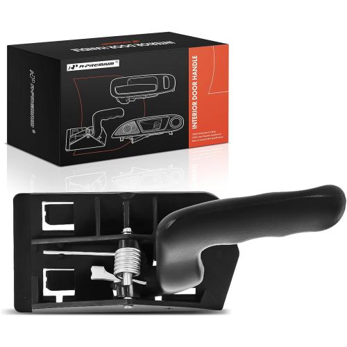 A-Premium - Front or Rear Left Driver Side Interior Door Handle - Compatible with 1999 2000 2001 2002 2003 2004 2005 2006 Chevy Silverado 1500 2500 3500 Tahoe Suburban Avalanche & GMC Sierra Yukon