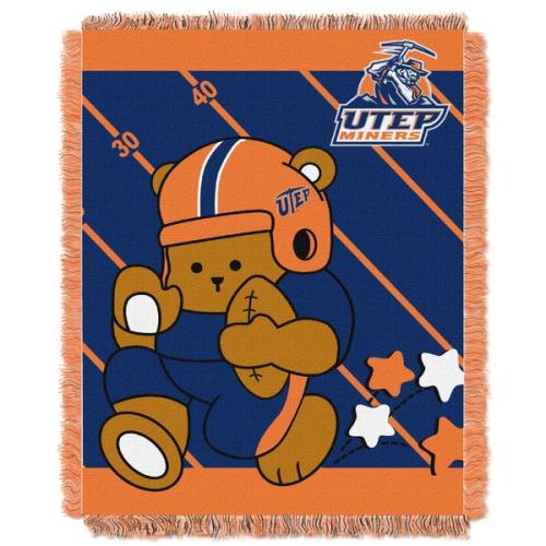 COL 044 Texas El Paso Multicolor Acrylic Baby Blanket