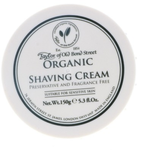 Taylor of Old Bond Street Shaving Cream Bowl, Organic, 5.3 oz
