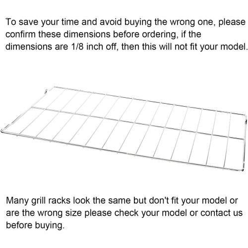 316496201 316496202 Oven Rack Unit 24.02 x 15.94 for Frigidaire Range Oven (Note: Make sure to measure the size accurately before placing an order)