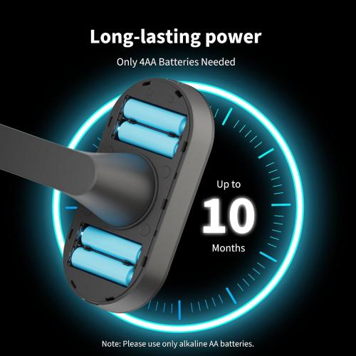 Aqara Smart Lock with Handle U300, Apple Home Key, Smart Lever Lock, Black