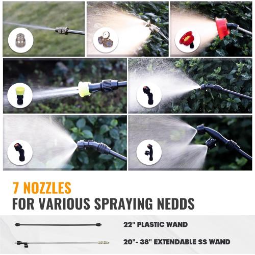 3Gallon Lawn Garden Sprayer Compatible with Dewalt 20V Battery, Backpack Pump Sprayer w/ 2.0Ah Battery, Translucent Water Tank, Adjustable Pressure, for Spraying Plants, Watering, Weeds, Cleaning‼️light dirt and incomplete‼️