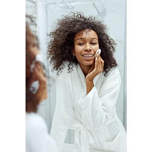 Amazon Basics Hypoallergenic 100% Cotton Rounds  600 Count (6 Packs of 100)