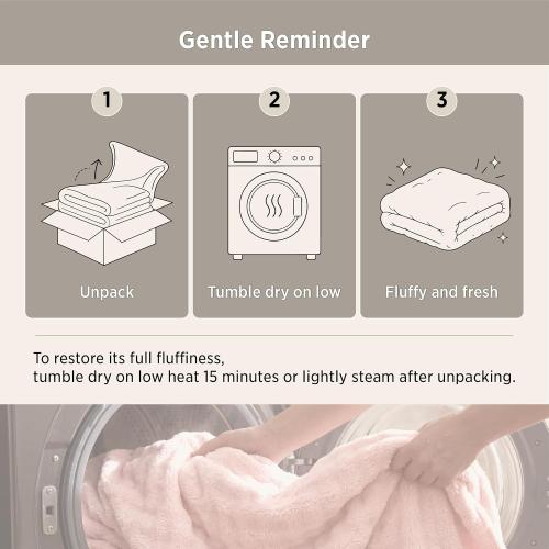 Bedsure Cloud Bubble Throw Blanket, Pink Christmas Decor Gifts, 50×60