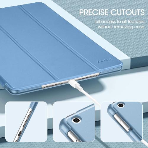 ProCase for iPad 9th/ 8th/ 7th Generation Case 10.2 Inch, Blue