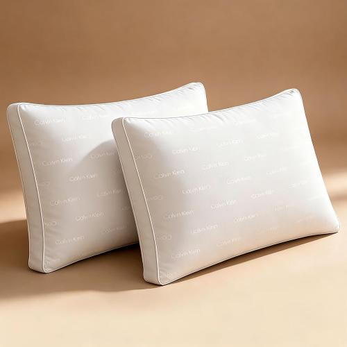 Calvin Klein Luxury Hotel Pillow Queen Size Set of 2 Down Alternative