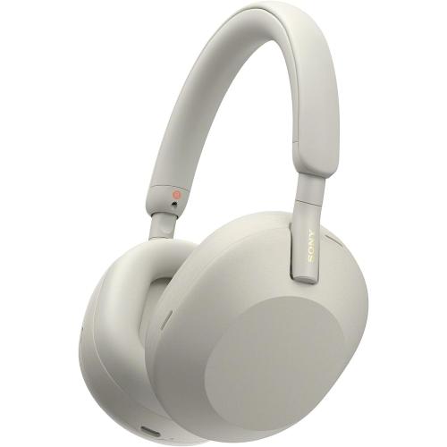 Sony WH-1000XM5 Noise Canceling Wireless Headphones - 30hr Battery Life - Over-Ear Style - Optimized for Alexa and Google Assistant - Built-in mic for Calls - Silver International Version