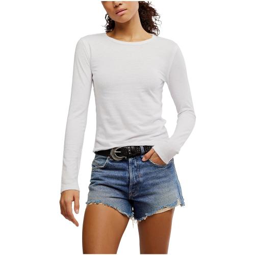 Size Small/Petite Free People Womens Nova Tee Long Sleeve