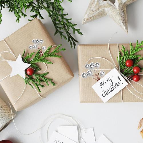 Lystaii 200pcs Artificial Holly Berries Mini 10 mm Christmas Fake Berries with Wire Stems Artificial Berry Fake Berry Stems Picks for Christmas Tree Decorations Wreath Craft Wedding Party (Silver)