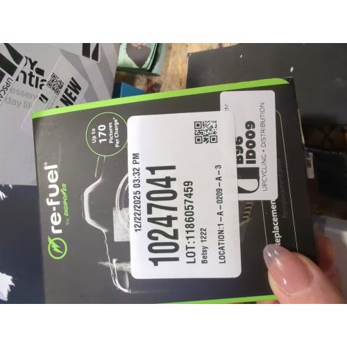 Digipower - Re-Fuel Rechargeable Lithium-Ion Replacement Battery for Canon LP-E12