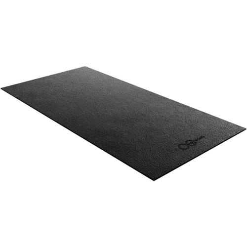 Cycleclub Bike Mat Compatible with Peloton Bike,Elliptical,Treadmill Mat, 6mm Thick, Under Exercise Bike Trainer Pad for Indoor Stationary Spin Bike Gym Equipment Hardwood Floor Carpet Protector