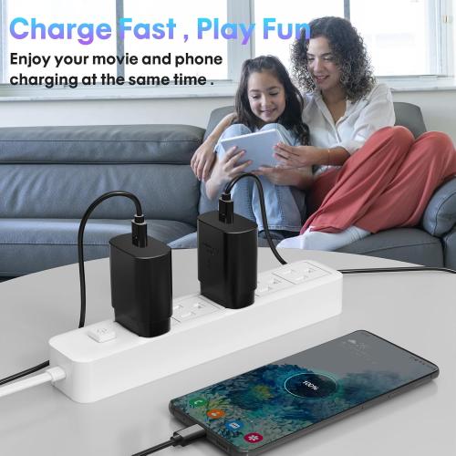 Type C Charger 25W Type C Super Fast Charging Block USB C Charger Cable