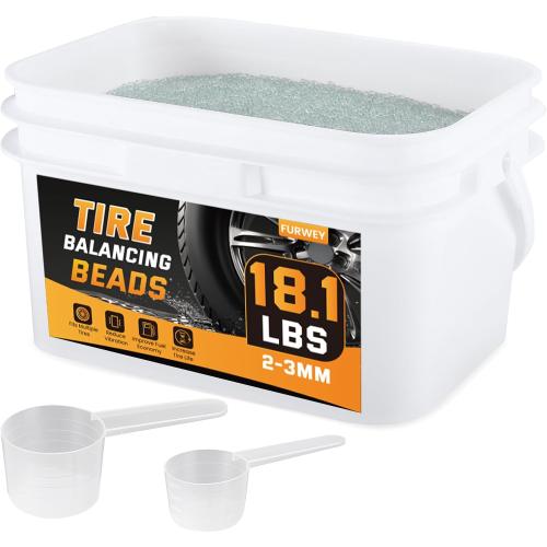 FURWEY Tire Balancing Beads 18.1 lb (8.21 kg) Bulk Tub
