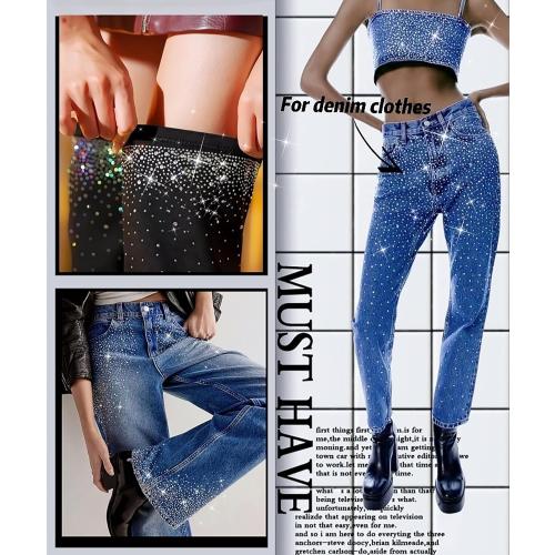 Iron on Rhinestone Sheets for Heat Press | 12 Sheets