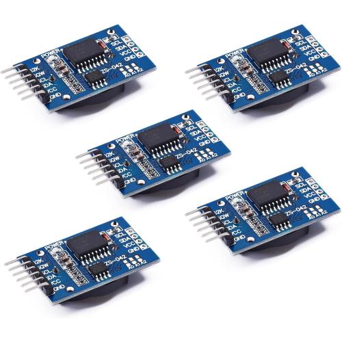 Teyleten Robot DS3231SN DS3231 Real Time Clock Module RTC Clock AT24C32 3.3V-5.5V Without Battery for Arduino Raspberry(5PCS)