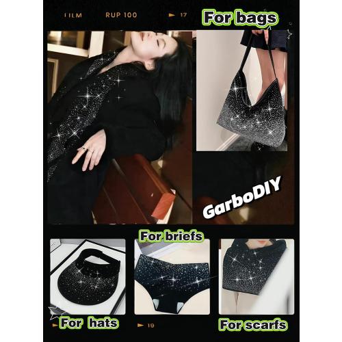 Iron on Rhinestone Sheets for Heat Press | 12 Sheets