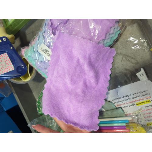 15Pcs Coral Fleece Face Towels, Super Soft Absorbent Washcloths for Washing