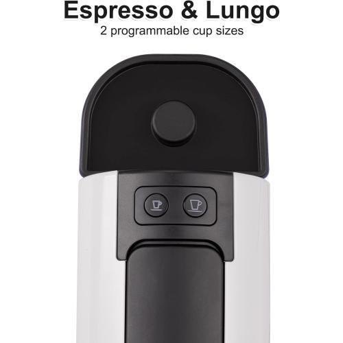 beanglass Mini Espresso Machine Compatible with Nespresso OriginalLine Pods