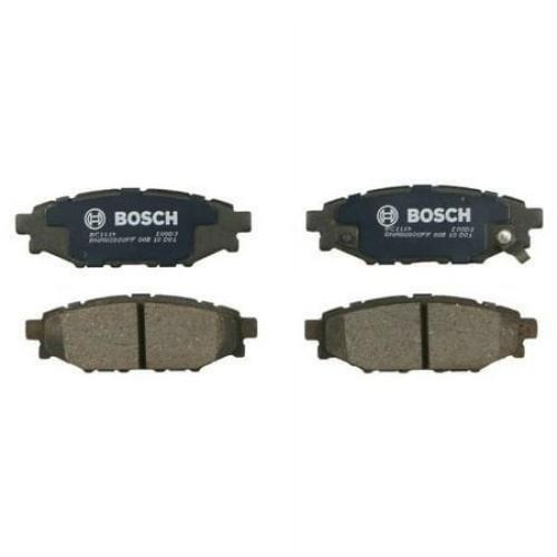 Bosch BC1114 QuietCast Premium Ceramic Disc Brake Pad Set For: Subaru BRZ, Crosstrek, XV Crosstrek, Forester, Impreza, Legacy, Outback, WRX, Rear