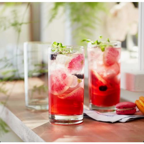 Heavy Base Libbey Highball Glasses (Set of 8)