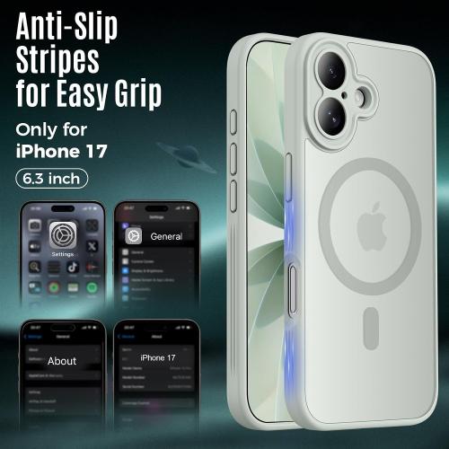 Symcele Designed for iPhone 17 Case, Calke Green