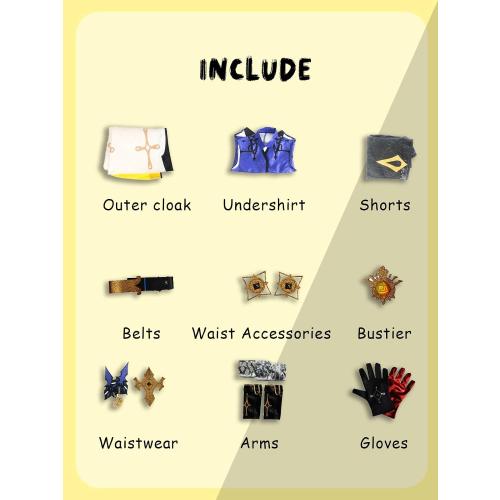 OSIAS Genshin Impact All Characters Cosplay Outfit Venti Hutao Klee Halloween Costume YOUTH MED/LARGE