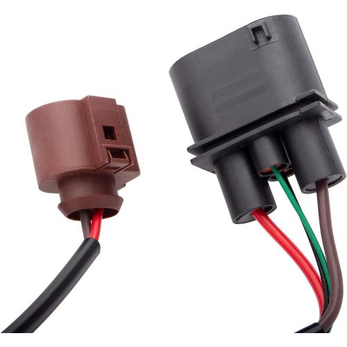 BOXI 1K0959455DL Left Side Engine Cooling Fan Motor Fits for A-3 T-T/Beet-le C-C Go-lf Eo-s GT-I Jet-ta Pass-at R-32 Rabb-it Tigu-an 1K0959455N